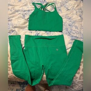 Forever 21 Green Workout Set